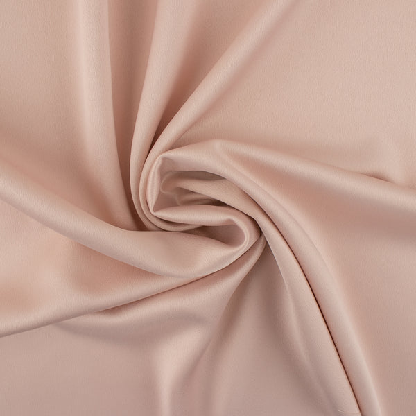 Satin crepe - CHANTILLY - Rose dust