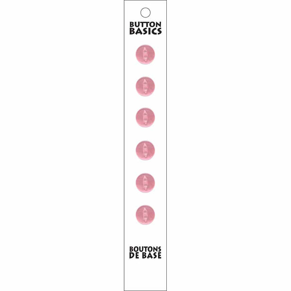 BUTTON BASICS 2 Hole Buttons - 10mm (⅜") - 6 pcs