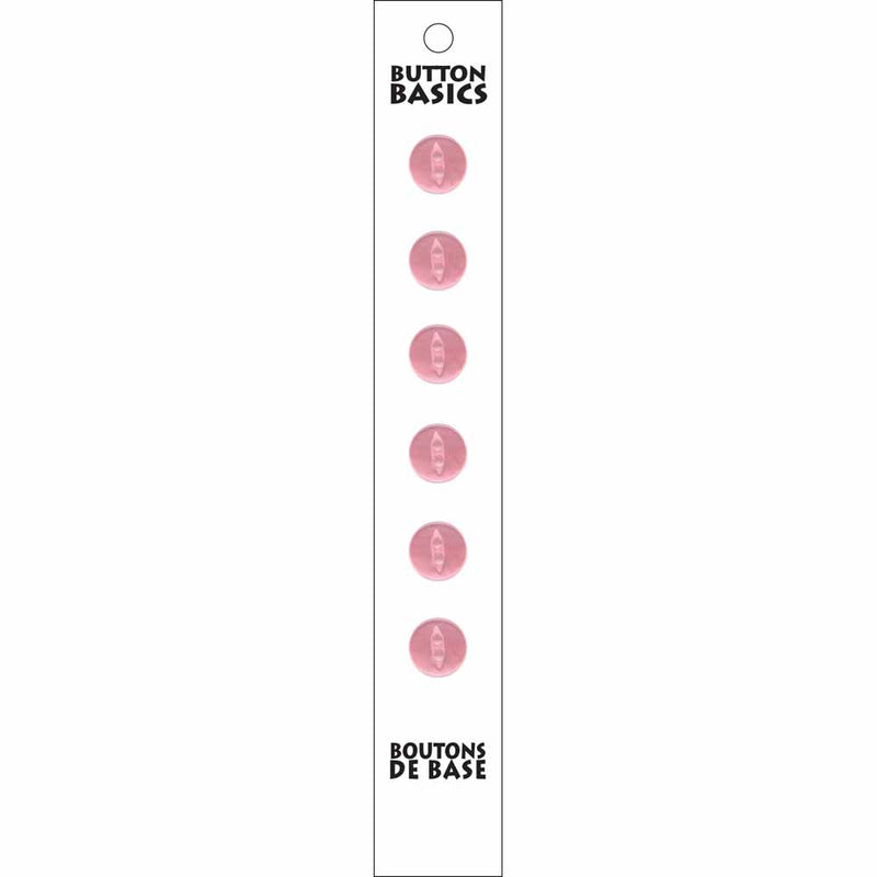 BUTTON BASICS 2 Hole Buttons - 10mm (⅜") - 6 pcs