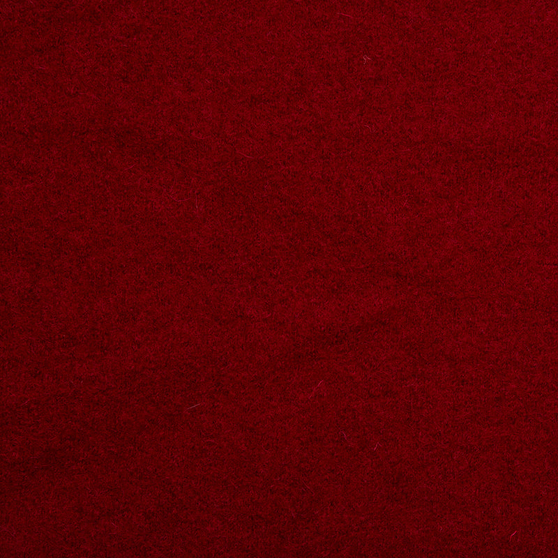 Boiled Wool - Dark Red
