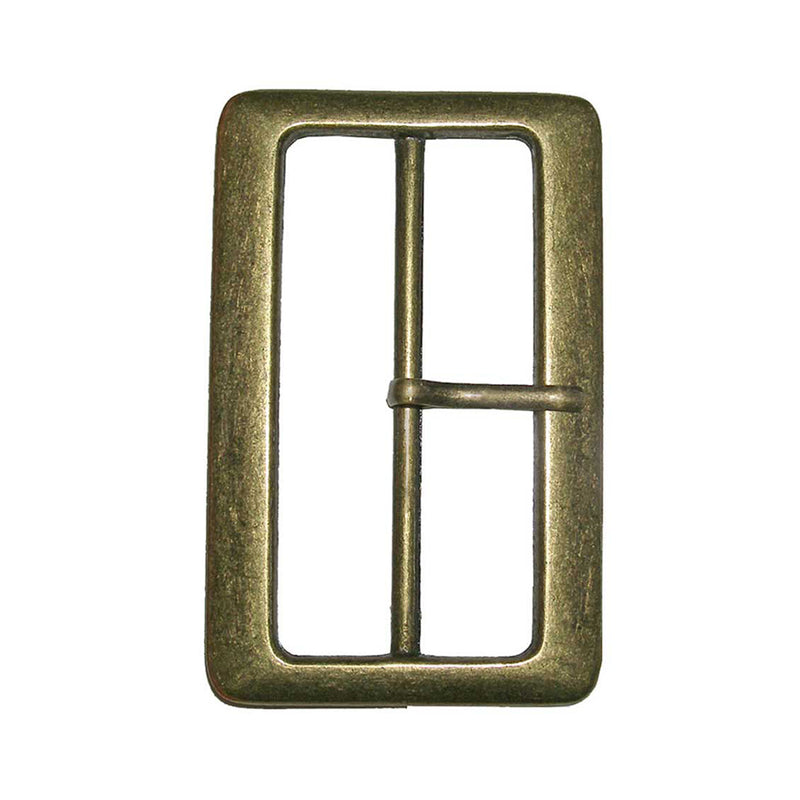 ELAN Rectangular Buckle - 50mm (2") - Antique Gold -1 pcs