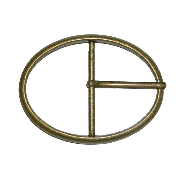 ELAN Oval Buckle - 48mm (1⅞") - Antique Gold -1 pcs