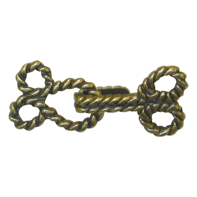 ELAN Metal Clasp - 50mm (2") - Antique Gold -1 pcs