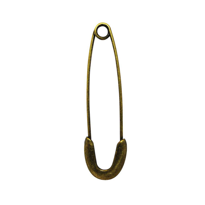 ELAN Shawl Pin - 75mm (3") - Brass -1 pcs