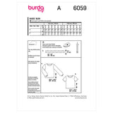 BURDA - 6059 Top / Blouse