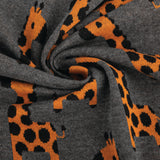 CUTSIE Jacquard Knit - Giraffe - Grey