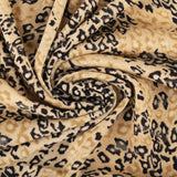 ANIMAL SKIN Printed Knit - Leopard - Yellow