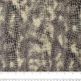 ANIMAL SKIN Printed Knit - Snake - Beige