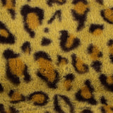 Printed Fur - Leopard - Green