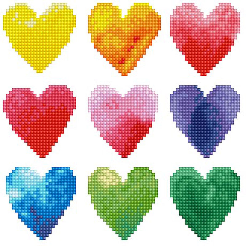 DIAMOND DOTZ® Beginner - Love Rainbow