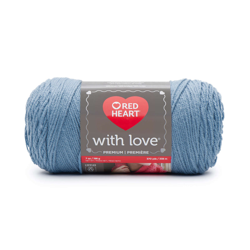 Red Heart with Love Cameo Yarn - 3 Pack of 198g/7oz - Acrylic - 4