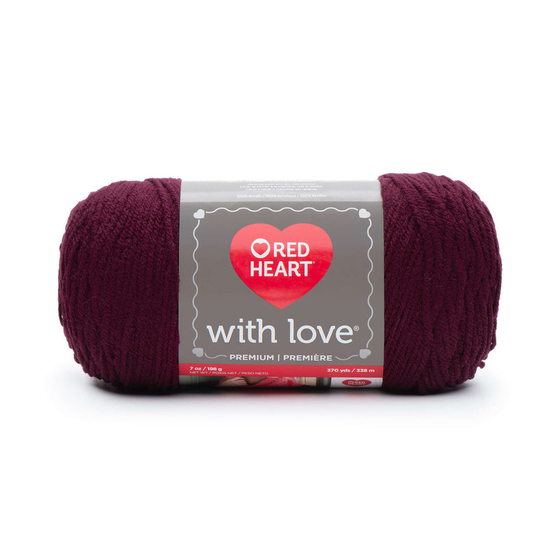 Red Heart Sweet Home Yarn, (297g/10.5oz), Merlot 