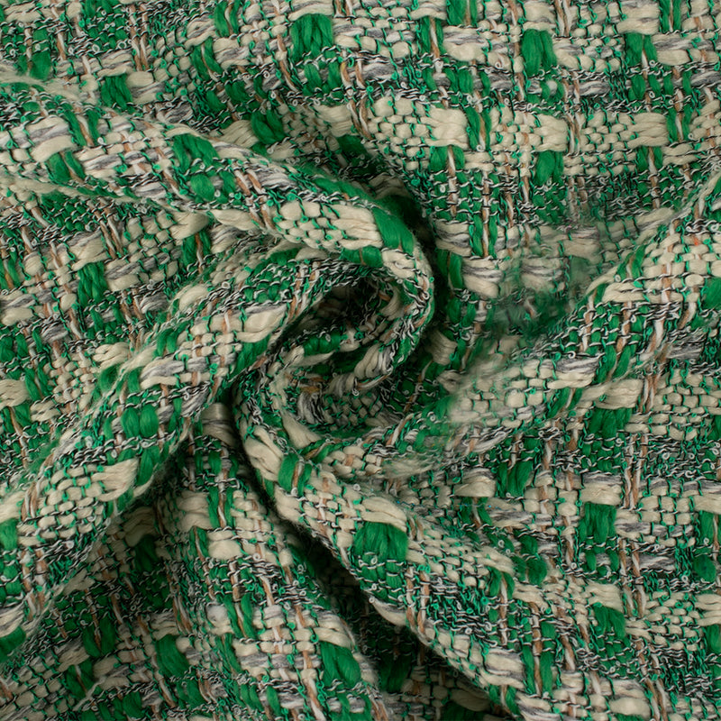 Tissu pour costume - CHANELLO - Vert