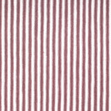 Bamboo organic jersey stripes - Rose brown