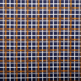 CAMELOT Quilting cotton - On the move collection - Tire tracks plaid - Navy