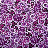 COLLECTOR'S Cotton prints - Abstrac - Purple (10 meters)