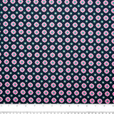 COLLECTOR&#039;S - Coton imprimé - Géométrique - Rose (10 mètres)