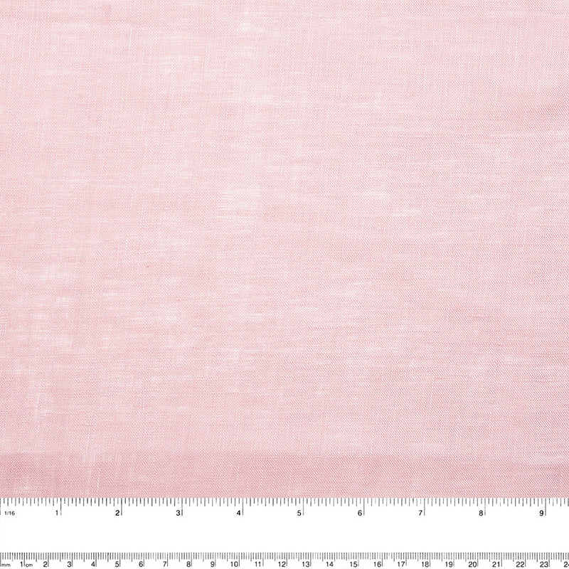 PORTOFINO - Pure hanky linen OEKOTEX - Dusty pink