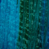 Hand dyed batiks - Stripes - Blue / Green (10 meters)