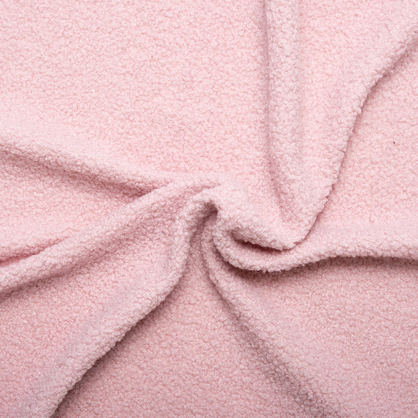 Mini boucle knit - COZY - Pink