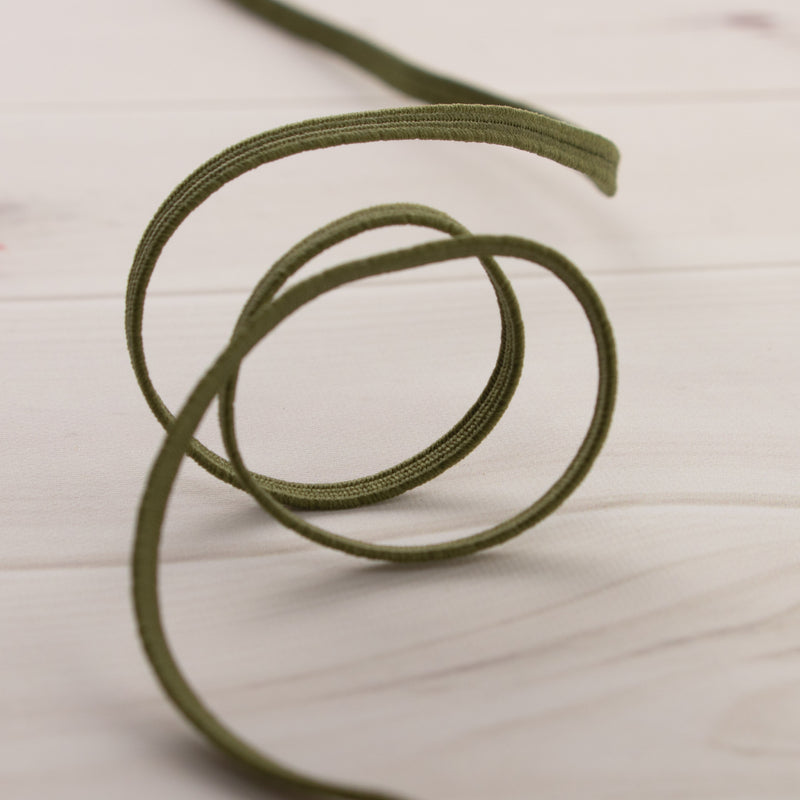 3mm braided elastic - DARK GREEN – Fabricville