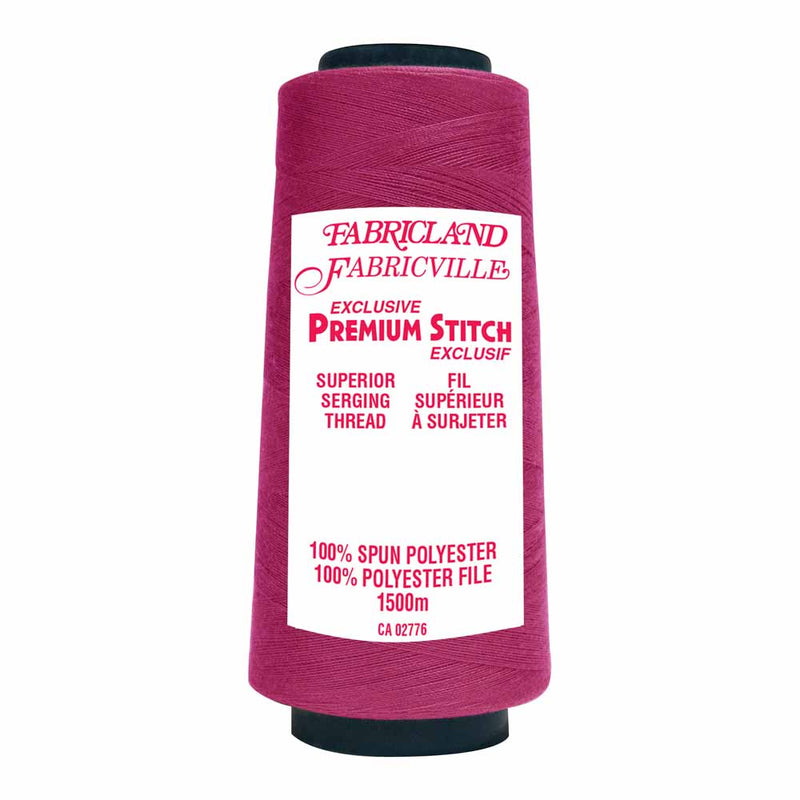Fabricville Serging Thread 1500m - Hot Pink