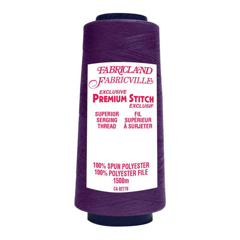 Fabricville Serging Thread 1500m - Dark Purple