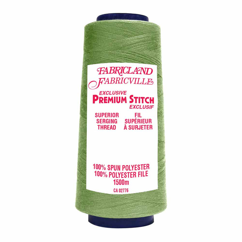 Fabricville Serging Thread 1500m - Jade Lime