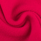 Anti-Pill Lambskin Fleece - Crimson