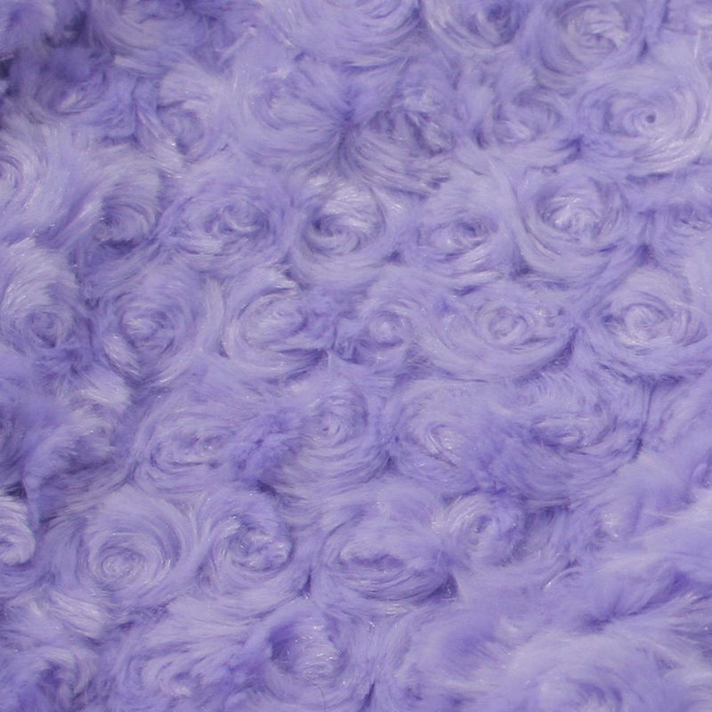 Cabbage Rose Fur - Lavender