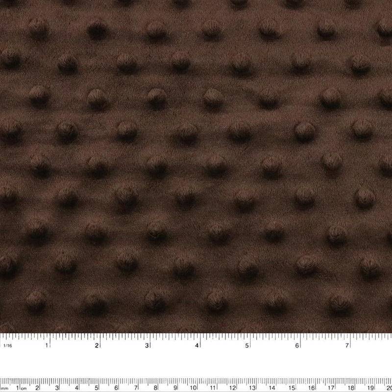Dimple Micro Chenille - Dark brown