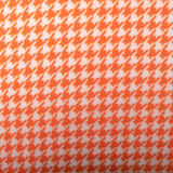 Molleton imprimé - OUTBACK - Pied de poule - Orange