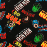 Molleton imprimés sous license - Les Avengers - Noir