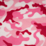 CHILLY - Molleton imprimé anti-boulochage - Camouflage - Rose