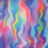 Printed Micro Chenille - DIGITAL - Waves - Multicolour