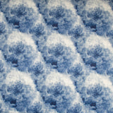 Printed Micro Chenille - DIGITAL - Abstract - Blue
