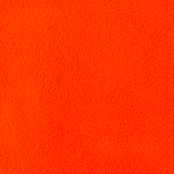 Anti-pill Fleece Solid - ICY - Hockey solids orange