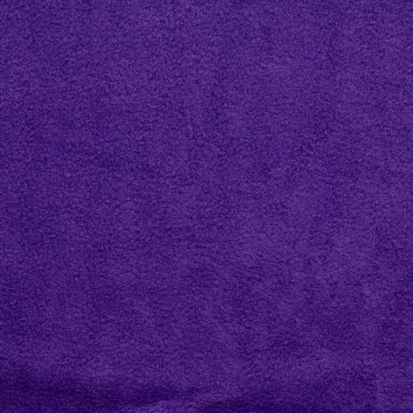 Molleton arctique uni anti-boulochage - ICY - Violet indigo