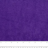 Molleton arctique uni anti-boulochage - ICY - Violet indigo