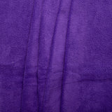 Molleton arctique uni anti-boulochage - ICY - Violet indigo