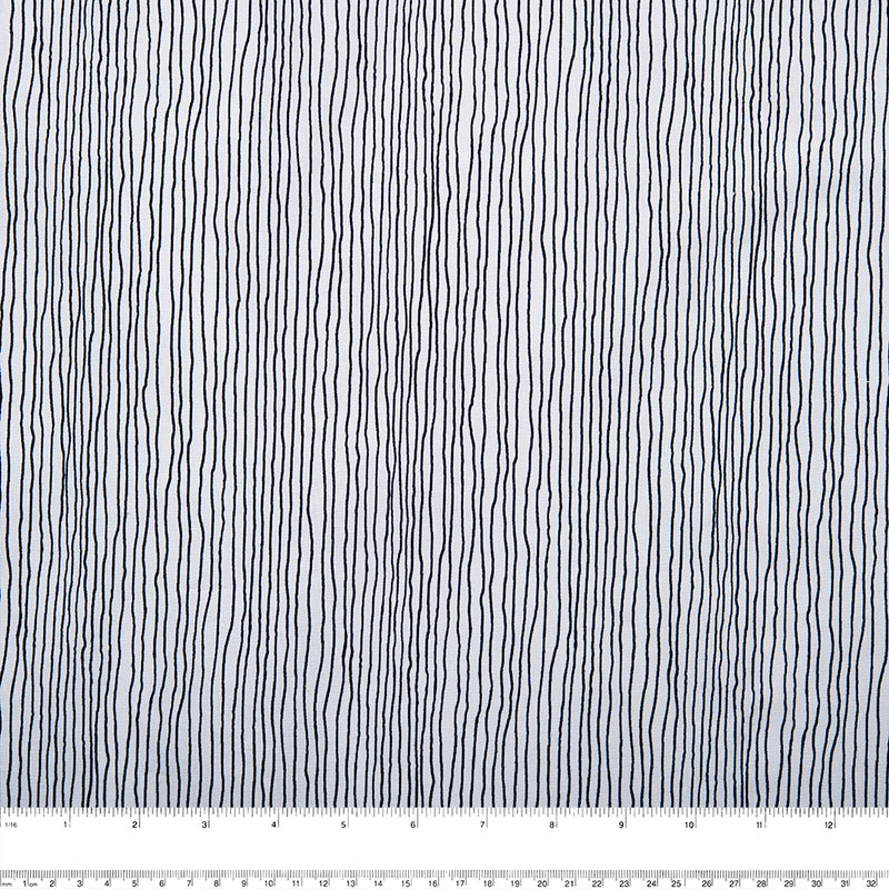 HUNNY BUNNY Printed cotton - Wave - Grey