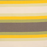 European Fleece Print - Stripes - Yellow / Green