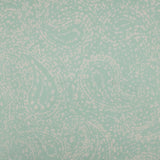 Crepe Print - DELPHINE - Paisleys - Aqua