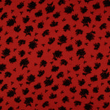 Rayon Voile Print - ELOINE - Dandelion - Red