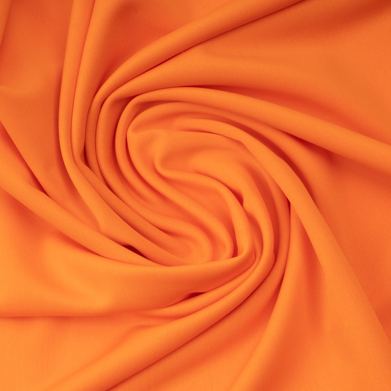 Tissu de sport uni - Orange