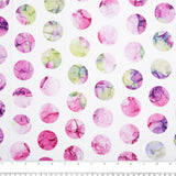 Digital Printed Cotton - MODERN LOVE - Dots - Pink