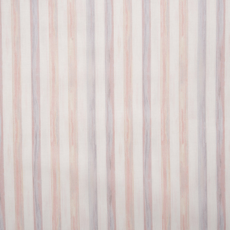 Printed Cotton - «HONEY BLOOM» - Stripes - Pink