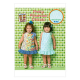 K0169 Toddlers' Dresses (size: All Sizes In One Envelope)