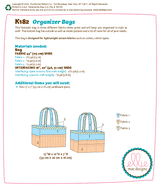 K0182 Organizer Bags (size: One Size Only)
