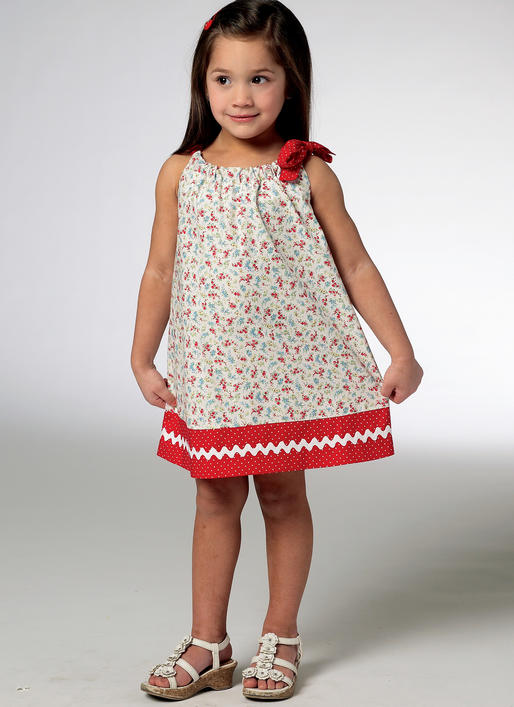 K3934 Toddlers' Dress & Tunic (size: T1-T2-T3-T4)